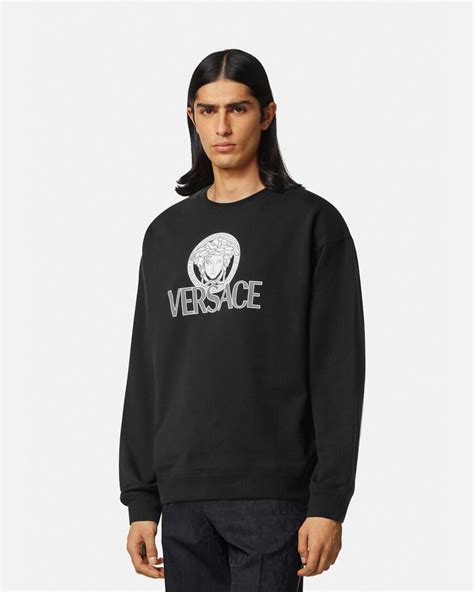 Versace Via Gesù Logo Sweatshirt 